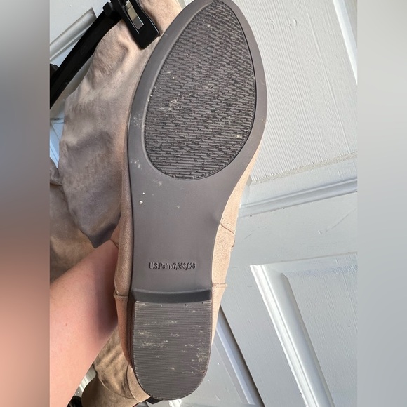 Women's Tan Slouch Boots, Excellent condition - Picture 7 of 7